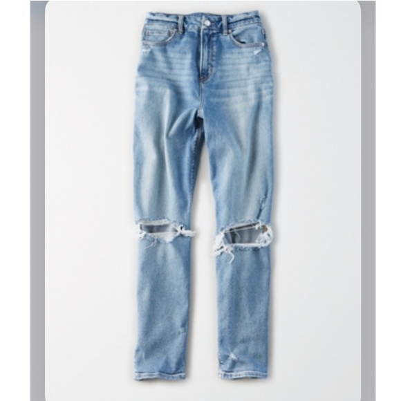 American Eagle Stretch Mom Jeans - Picture 1 of 3